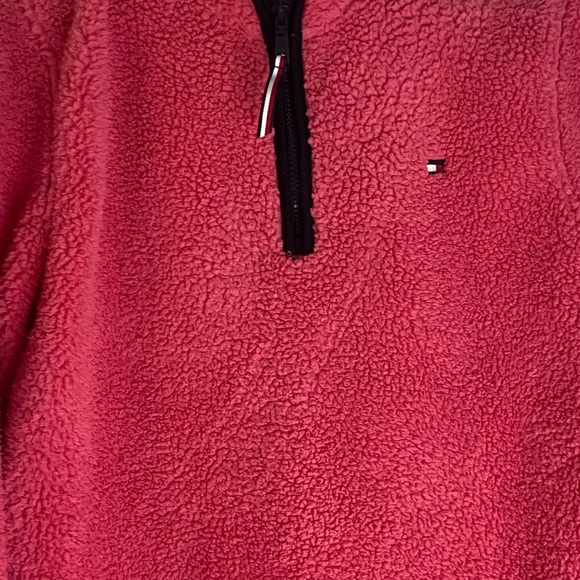 TOMMY HILFIGER Women's Sherpa 1/4-Zip Pullover Jacket - Picture 3 of 6